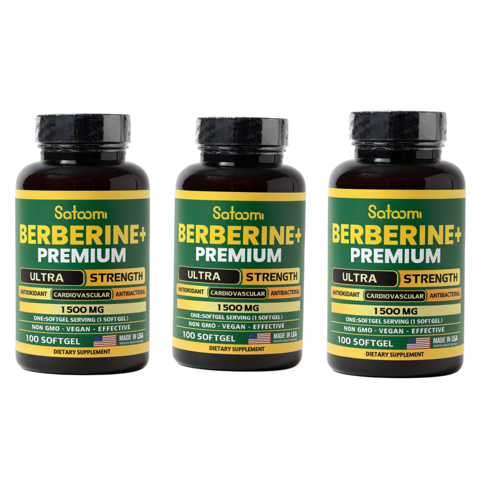 Berberine saotomo x 3